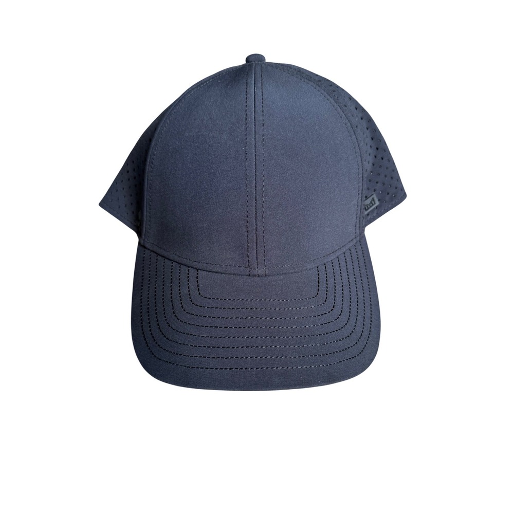Melin A-Game Hydro Black Performance Snapback Hat 60cm L/XL Water Resistant